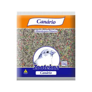 Ração Zootekna Mistura para Canários 500g