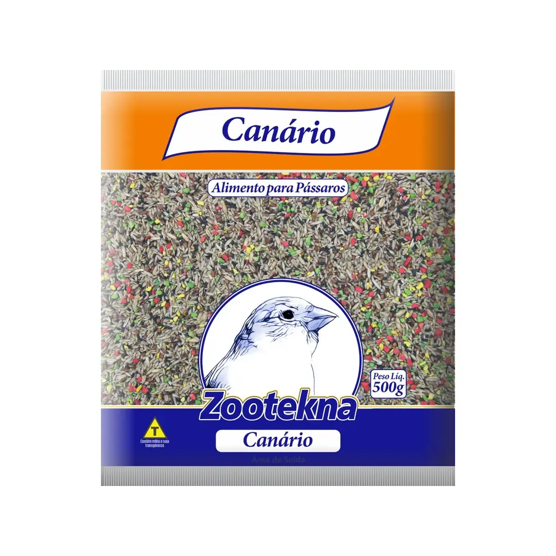 Ração Zootekna Mistura para Canários 500g