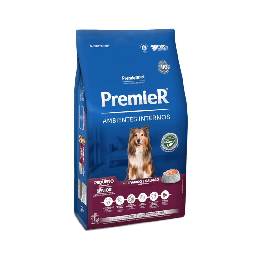 Ração Premier Ambientes Internos Para Cães De Raças Pequenas