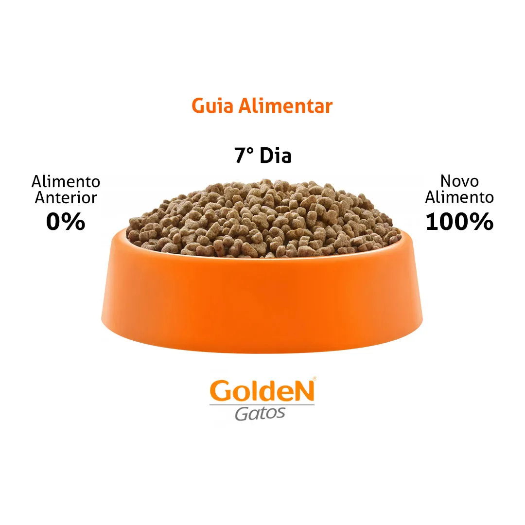Ração Golden Para Gatos Castrados Sabor Frango 1kg - Terra Zoo