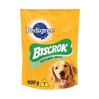 Biscoito Pedigree Biscrock para Caes Adutos Racas Pequenas 500g