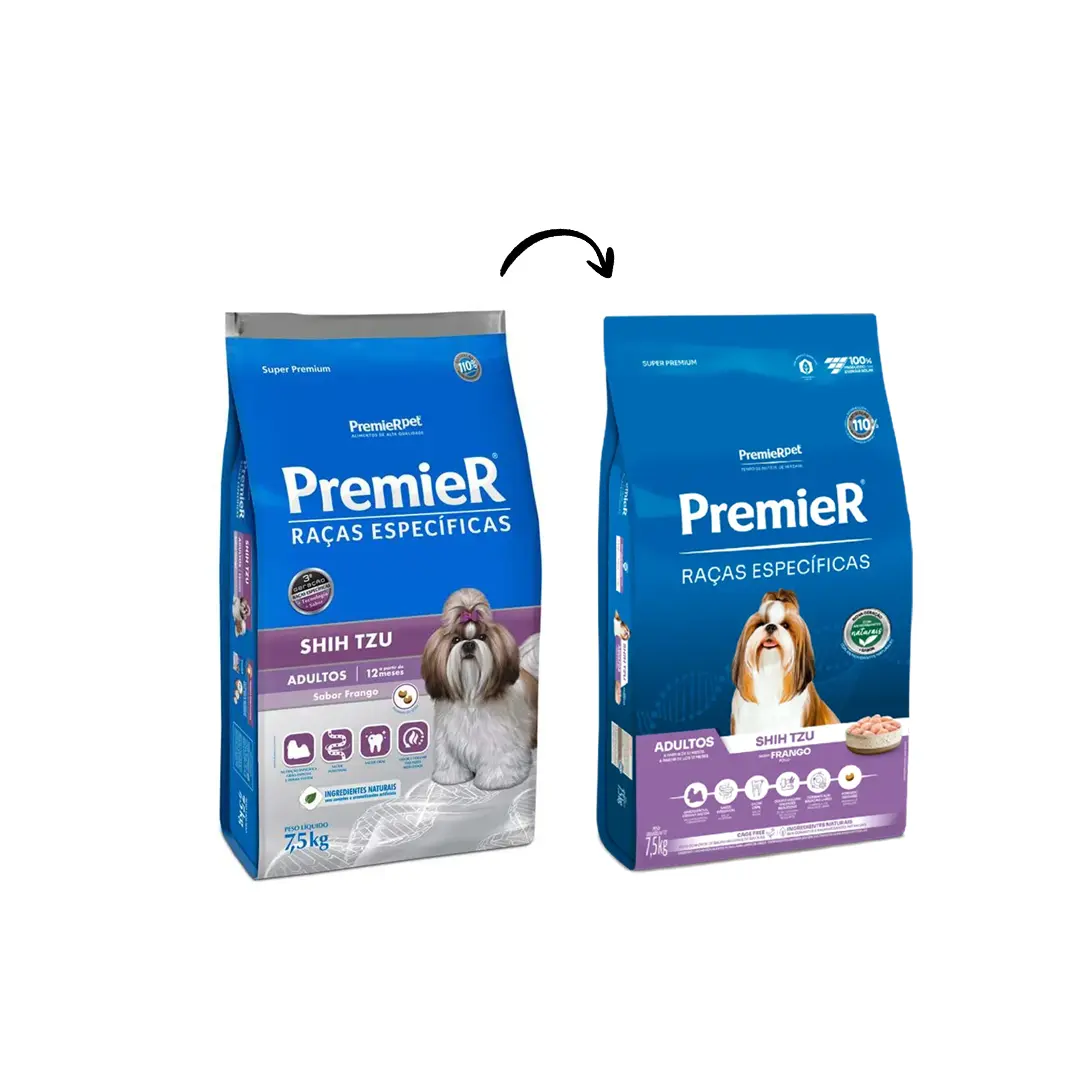 Premium Diet Program 3種セット　2箱 Ração Premier Raças Específicas Para Cães Adultos Shih Tzu Sabor