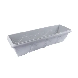 Jardineira Plástica Mármore 80cm Nutriplan