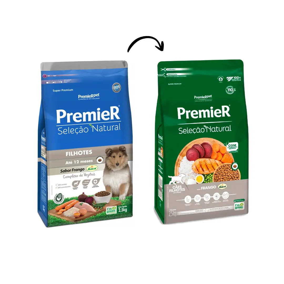 Ração Premier Seleção Natural para Cães Filhotes Sabor Frango 2