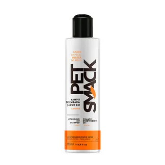 Shampoo Pet Smack Desembaraçador 2x1 para Cães e Gatos 500ml Centagro