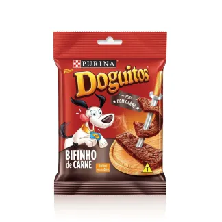 Bifinho Doguitos para Cães Sabor Carne 65g Purina