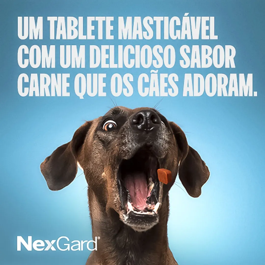 Antipulgas e Carrapatos NexGard para Cães de 4,1 a 10Kg 1 Comprimido Boehringer Ingelheim