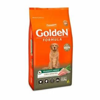 Ração Golden Fórmula para Cães Adultos Sabor Frango e Arroz 15Kg