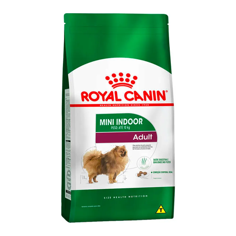 Ração Royal Canin Mini Indoor Adult Para Cães Adultos De Porte