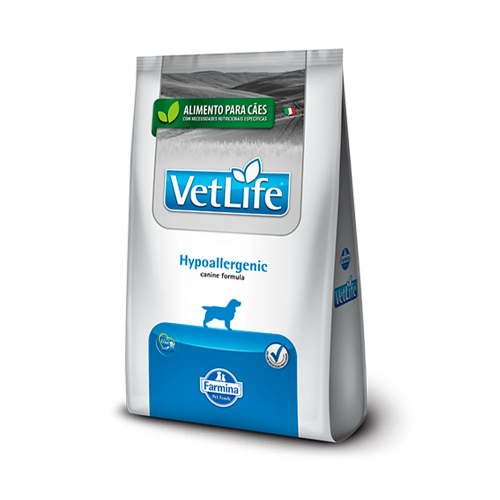 Ração Farmina Vet Life Hypoallergenic Para Cães Adultos 2Kg