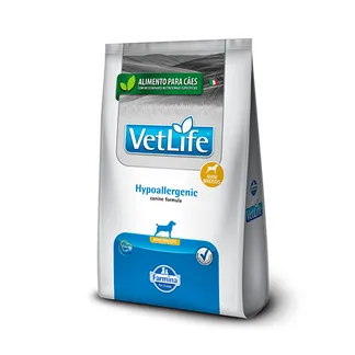 Ração Farmina Vet Life Hypoallergenic Mini para Cães Adultos de Raças Pequenas 2Kg