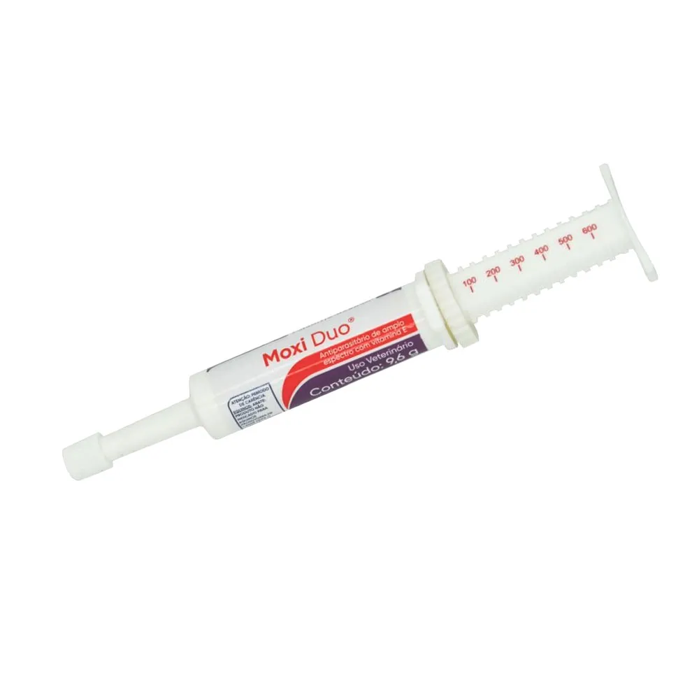 Vermífugo para Equinos Moxi Duo 9.6g Ourofino