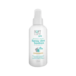 Banho a Seco Baby Spray dos Sonhos 120ml para Cães e Gatos Soft Care