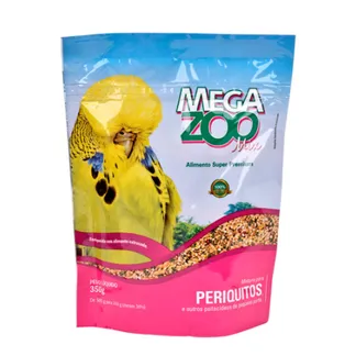 Ração Megazoo Mix para Periquitos 350g