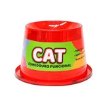 Comedouro Antiformiga para Gatos Vermelho Glitter 250ml Pet Toys