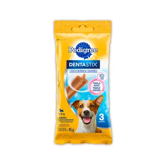Petisco Pedigree Dentastix para Caes Adultos de Racas Pequenas 3 Unidades 45g