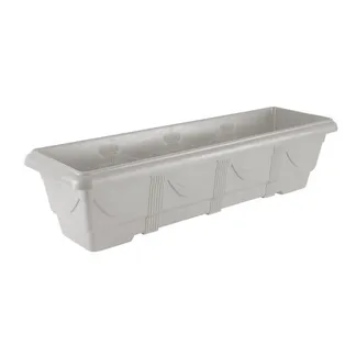 Jardineira Plástica Mármore 50cm Nutriplan