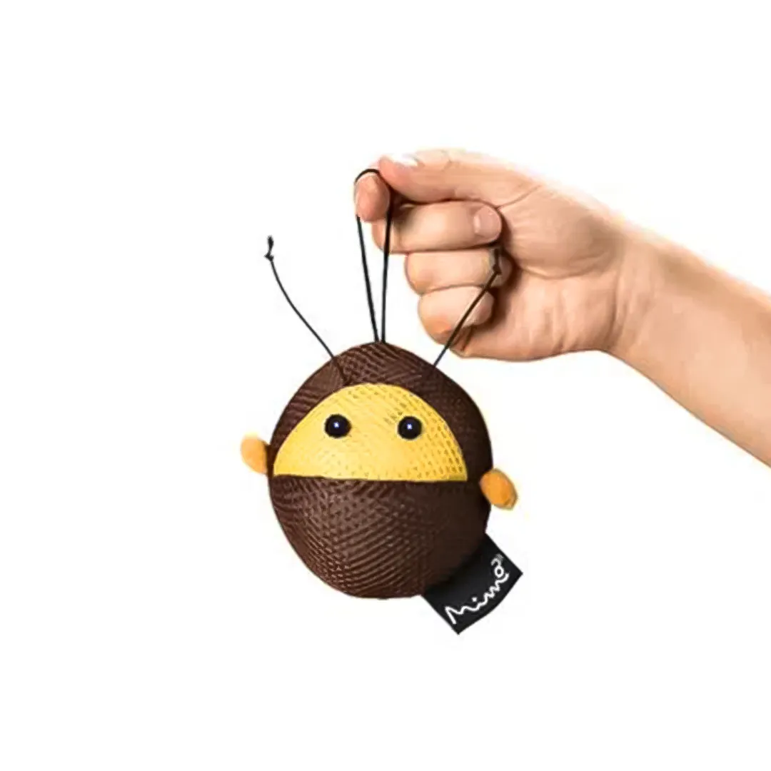 Brinquedo Amiguinhos Tatu Bola Abelhinha para Cães Mimo