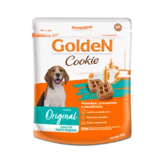 Golden Cookie Original para Cães Adultos de Porte Pequeno 350g