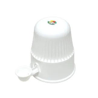 Bebedouro Polipropileno para Cães (Raças Pequenas) e Gatos 2L Branco Vida Mansa