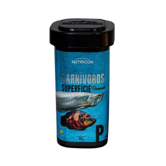 Ração Nutricon para Peixes Carnívoros Superfície P 70g