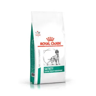 Ração Royal Canin Veterinary Satiety Support Weight Management para Cães Adultos 1,5Kg
