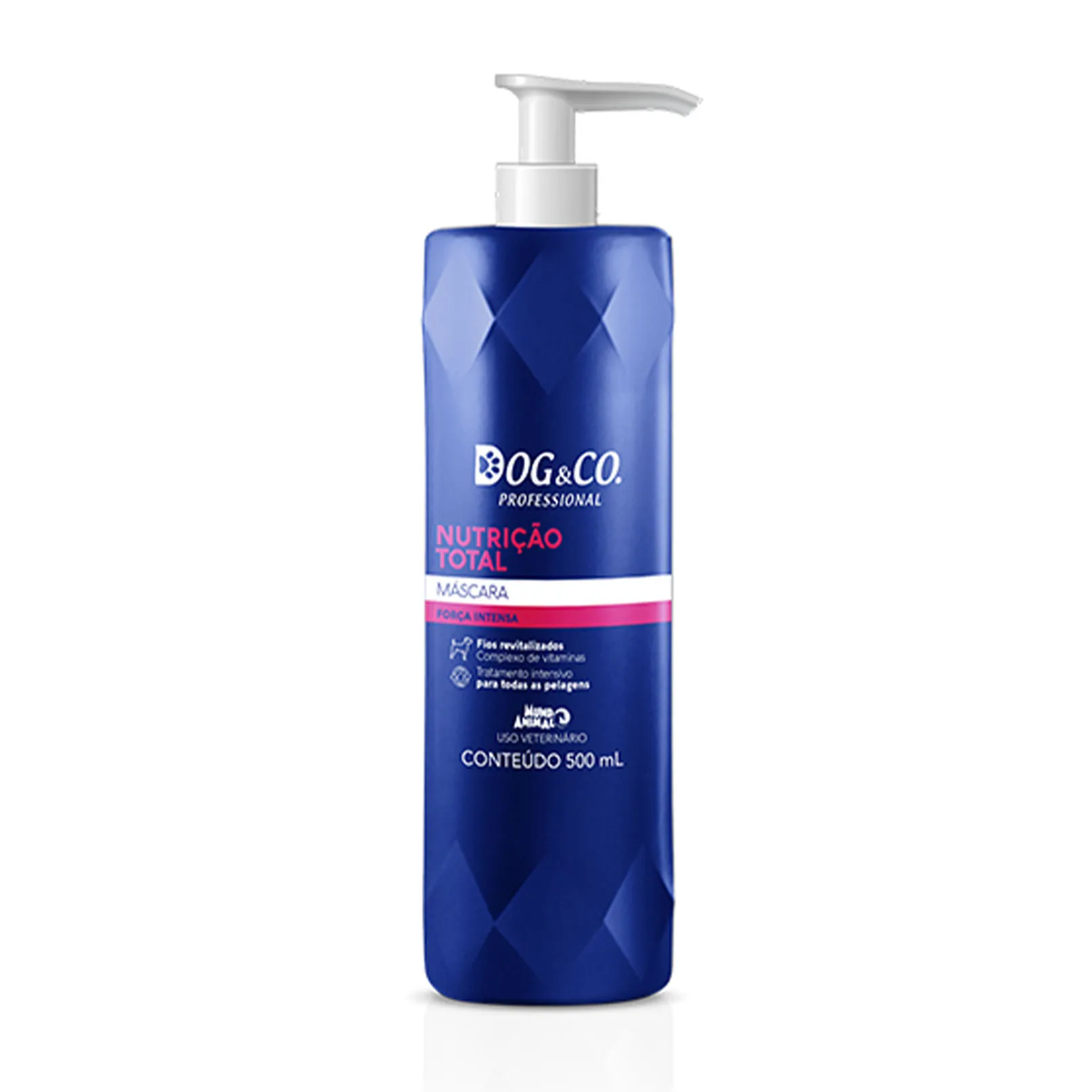 Máscara Dog&Co Profissional Nutrição Total 500ml Mundo Animal