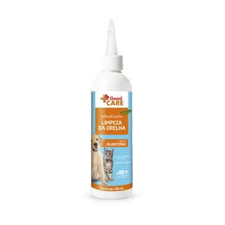 Good Care Solução para Limpeza da Orelha para Cães e Gatos 100ml Mundo Animal