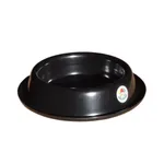 Tigela para Cães e Gatos 200ml Preta Vida Mansa