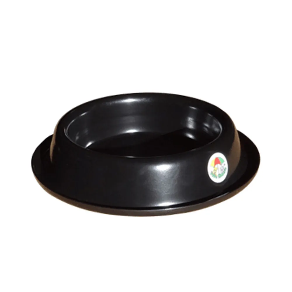 Tigela para Cães e Gatos 200ml Preta Vida Mansa