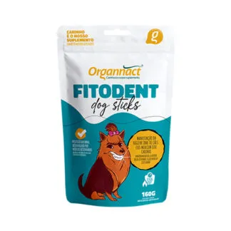 Petisco Fitodent Dog Sticks 160g Organnact