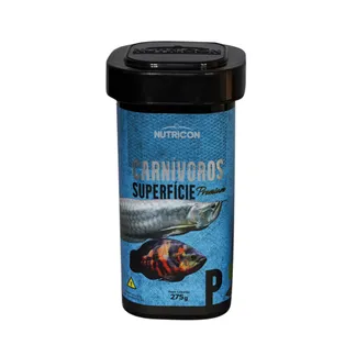 Ração Nutricon para Peixes Carnívoros Superfície P 275g
