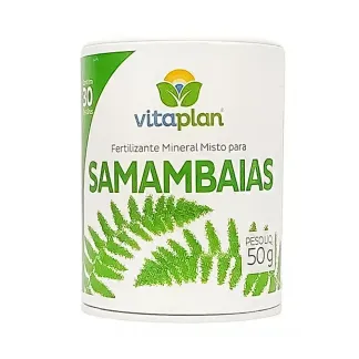 Fertilizante Mineral Misto (Pastilhas) para Samambaias 50g Vitaplan