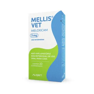 Mellis Vet 3mg para Cães 10 Comprimidos Avert