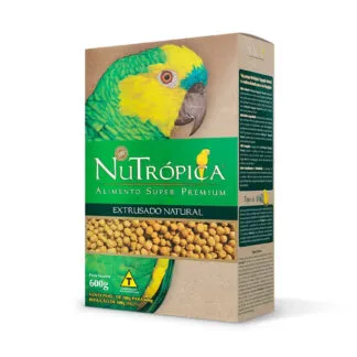 Ração Nutrópica Extrusado Natural para Papagaios 600g