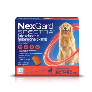 Antipulgas e Carrapatos Nexgard Spectra para Cães de 30,1 a 60Kg 1 Comprimido Boehringer Ingelheim
