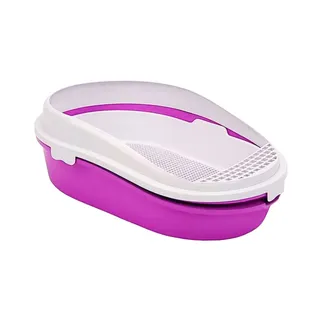 Bandeja Higiênica Furba para Gatos Rosa Furacão Pet Jambo Pet