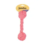 Brinquedo Mordedor Corda Osso Rosa Kelev para Cães Jambo Pet