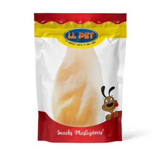 Petisco LL Pet Orelha Bovina para Cães 1 Unidade