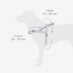 Peitoral Anitpuxão Zee.Dog Softewalk Naturals Moss Tamanho M para Cães