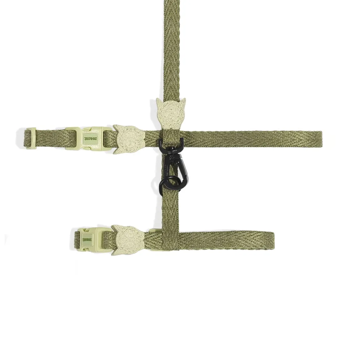Peitoral Zee.Cat Naturals Moss para Gatos