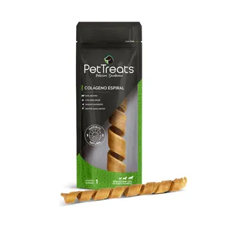 Petisco Pet Treats Colágeno Espiral para Cães 1 Unidade