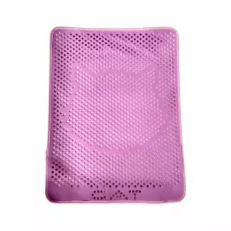 Tapete Coletor de Areia 68x56cm Rosa para Gatos São Benedito Pet