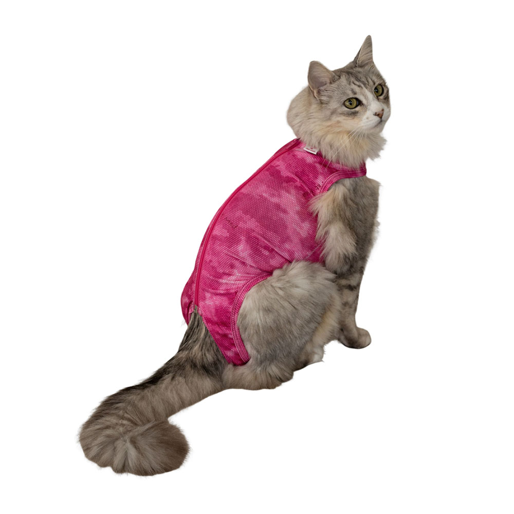 Roupa Pós-Cirúrgica Dry Light Supreme N°0 Rosa para Gatos Pet Med