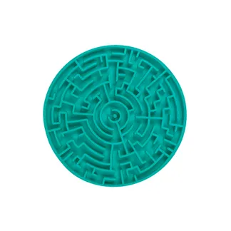 Comedouro Labirinto Verde Água para Cães Tamanho P Pet Games