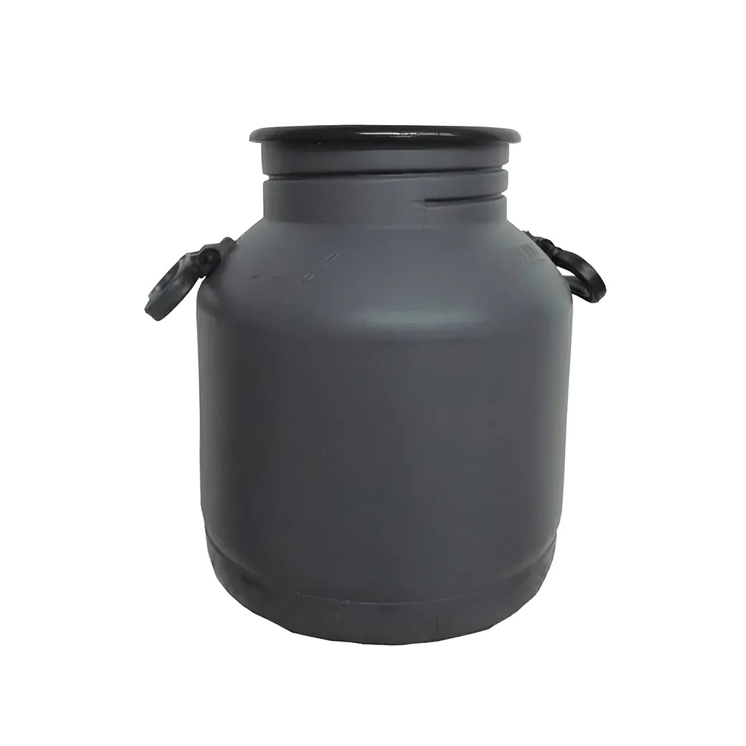 Vasilhame para Leite com Tampa Rosqueada 30L Cinza
