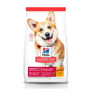 Ração Hills Science Diet para Cães Adultos Pedaços Pequenos Sabor Frango 6,8Kg