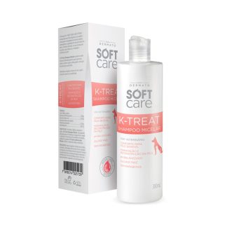 Shampoo Soft Care K-Treat Pet Society para Cães e Gatos 300ml
