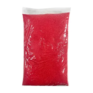 Areia Decorativa Vermelha para Aquários GR221990 Pet Next 1Kg