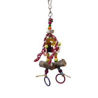 Brinquedo Pêndulo Trança para Pássaros Real Brinquedos